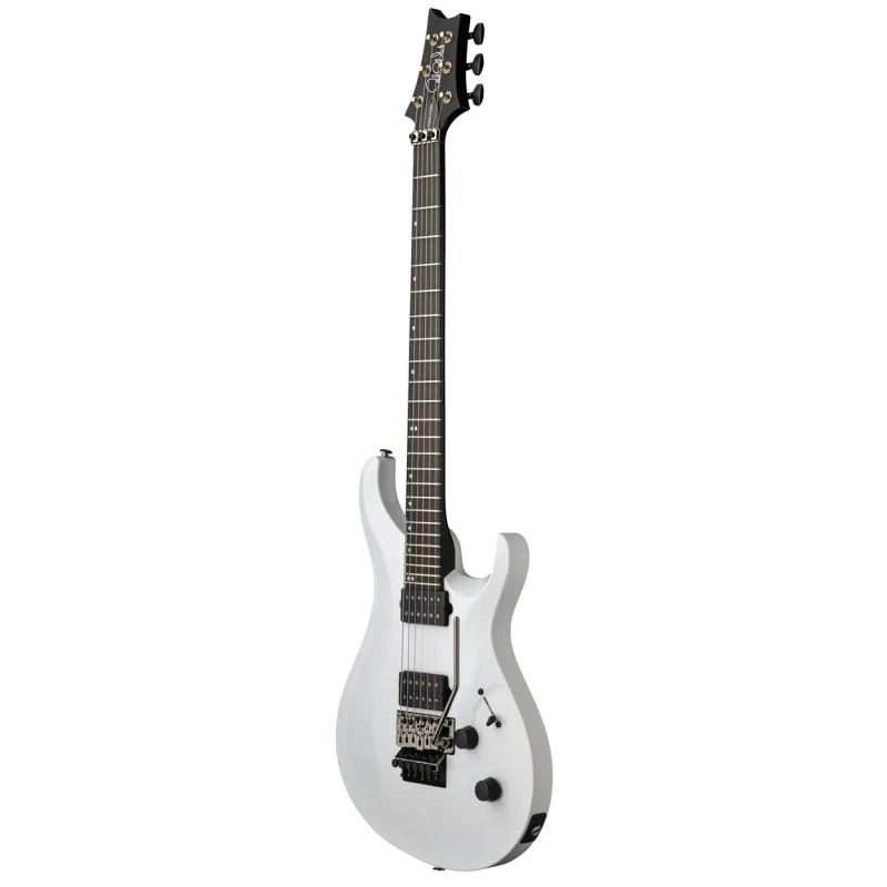 PRS Tekton Floyd White Holoflake vue de côté