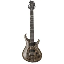 PRS Tekton SVN Black Tourmaline vue de face PRS Tekton SVN Black Tourmaline vue de face