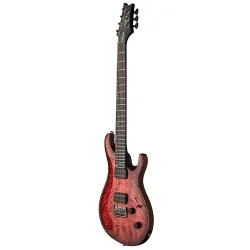 PRS Tekton SVN Fuchsia Aura vue de côté PRS Tekton SVN Fuchsia Aura vue de côté