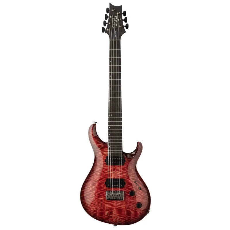 PRS Tekton SVN Fuchsia Aura vue de face