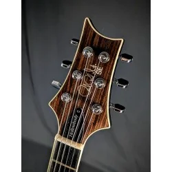 PRS SE Hollowbody II Charcoal Burst - Occasion - Tête/headstock PRS SE Hollowbody II Charcoal Burst - Occasion - Tête/headstock