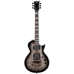 LTD Eclipse EC-400 QM See Thru Black Sunburst vue de face