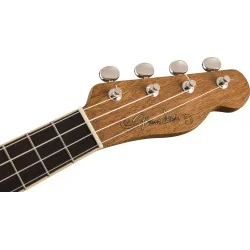 Fender Zuma Concert Ukulele Natural vue de la tête Fender Zuma Concert Ukulele Natural vue de la tête