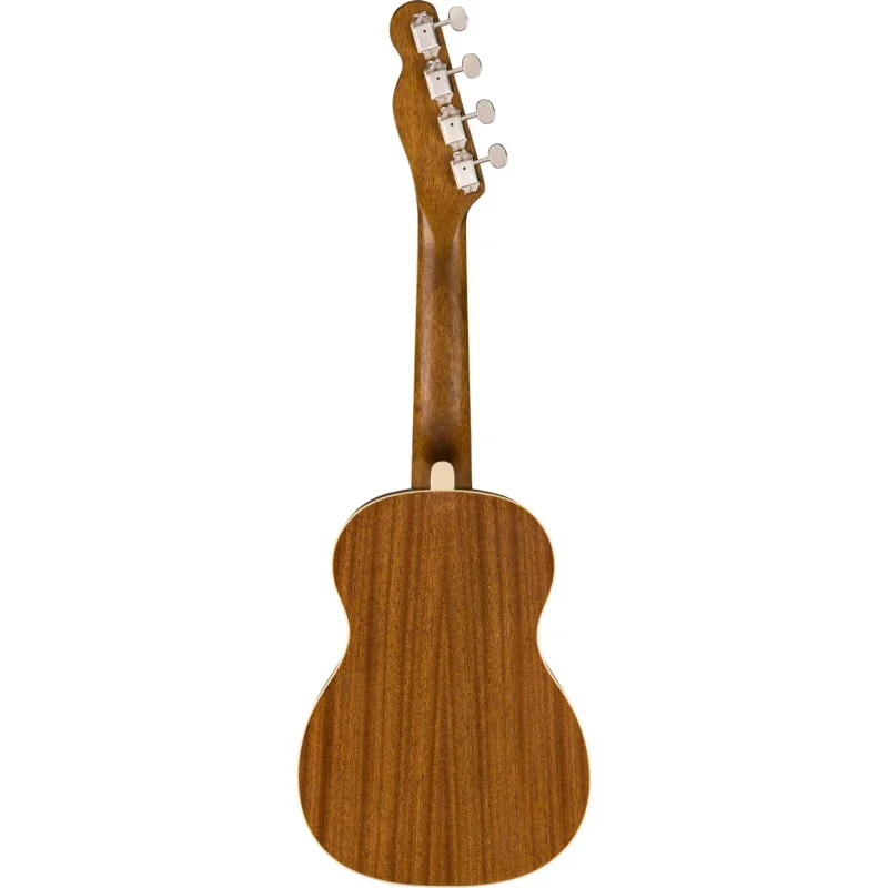 Fender Zuma Concert Ukulele Natural vue de dos
