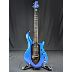 Ernie Ball Music Man Majesty 6 Siberian Sapphire 2014 vue de face Ernie Ball Music Man Majesty 6 Siberian Sapphire 2014 vue de face