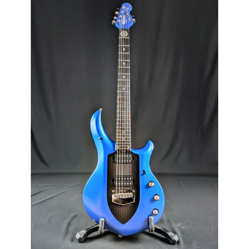Ernie Ball Music Man Majesty 6 Siberian Sapphire 2014 vue de face