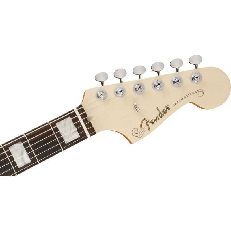 Fender Limited Edition Kim Gordon Jazzmaster Olympic White vue de la tête