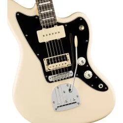 Fender Limited Edition Kim Gordon Jazzmaster Olympic White vue de la table Fender Limited Edition Kim Gordon Jazzmaster Olympic White vue de la table