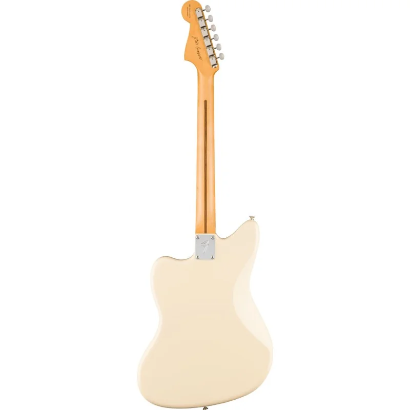 Fender Limited Edition Kim Gordon Jazzmaster Olympic White vue de dos