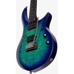 Sterling by Music Man Majesty DiMarzio Cerulean Paradise Sterling by Music Man Majesty DiMarzio Cerulean Paradise