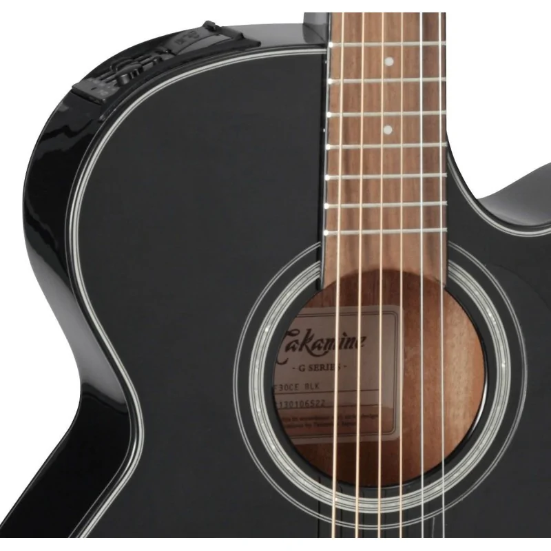 Takamine GF30CE Black