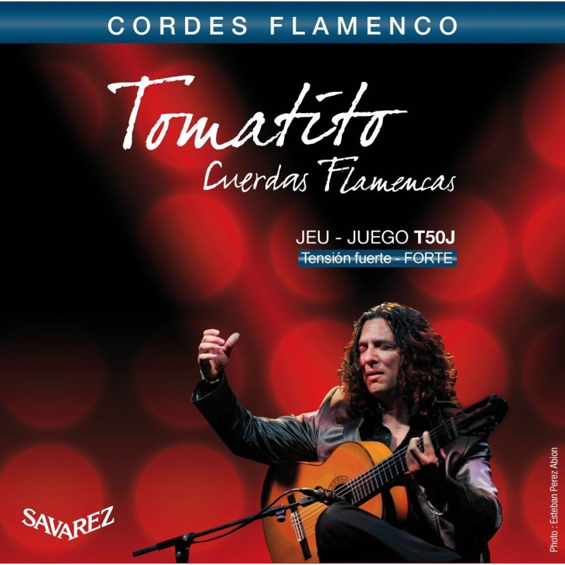 Savarez T50J Jeu Tomatito Flamenca Tension Forte