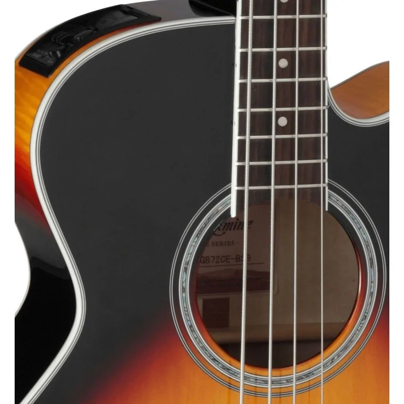 Takamine GB72CEBSB Basse Electro Cutaway Sunburst