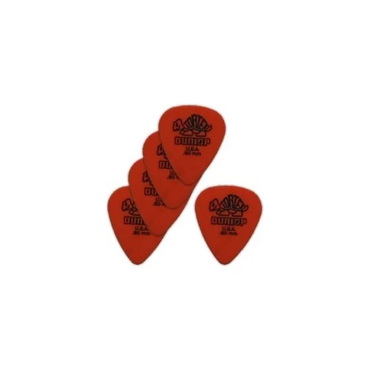 Dunlop 5 Médiators Tortex Souple Orange
