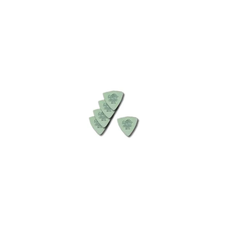 Dunlop 5 Médiators Tortex Triangle Médium Vert