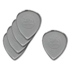 Dunlop 5 Médiators Big Stubby 1mm Transparent Dunlop 5 Médiators Big Stubby 1mm Transparent