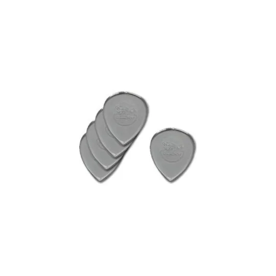 Dunlop 5 Médiators Big Stubby 1mm Transparent