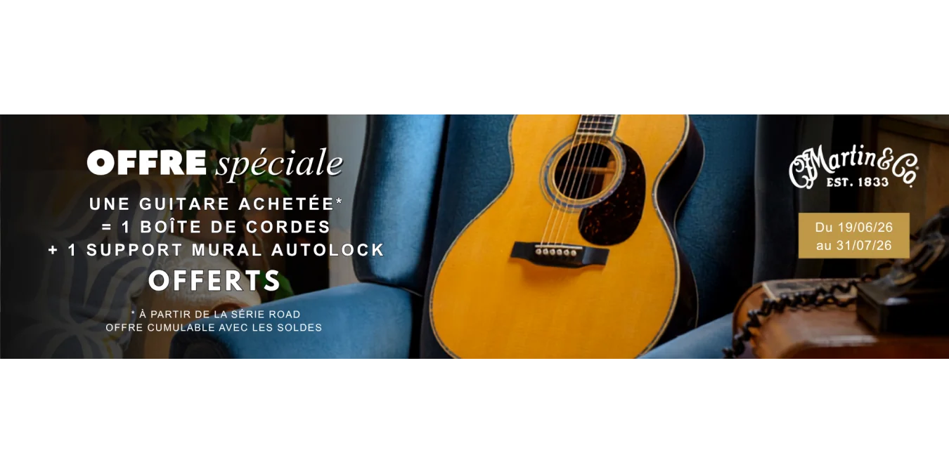 Offre spéciale Martin