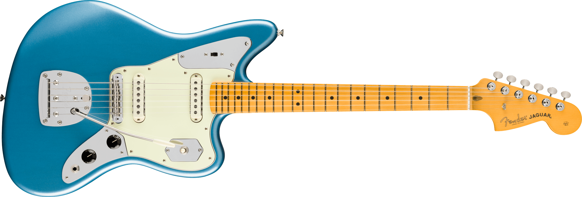 Fender AM Pro Classic Jaguar Faded Lake Placid Blue