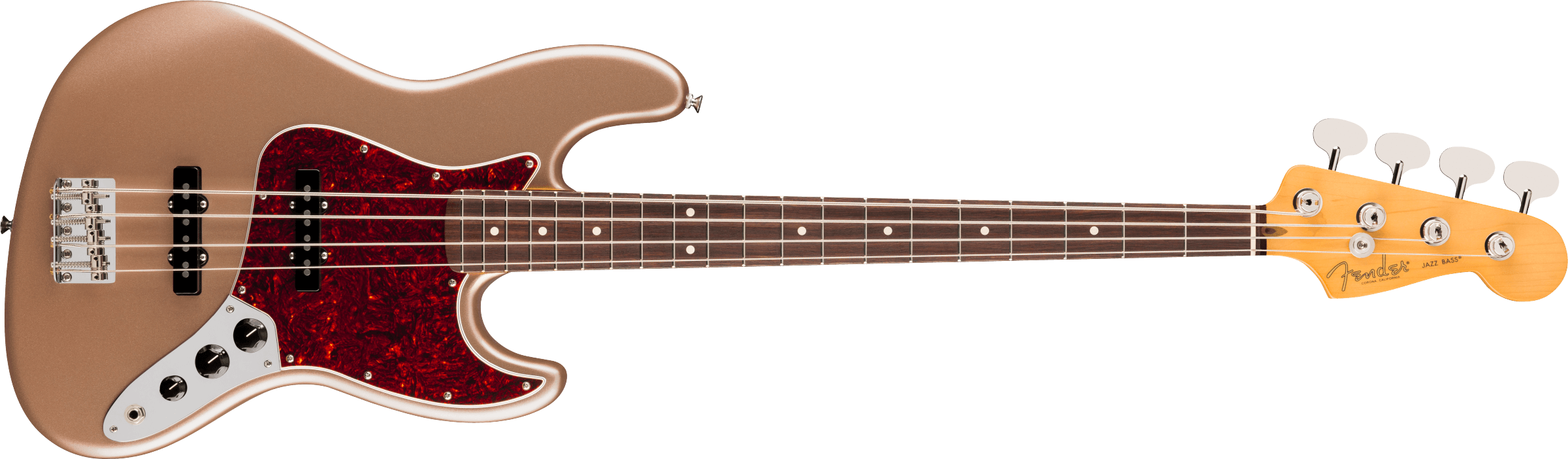 Fender AM Pro Classic Jazz Bass Faded Firemist Gold