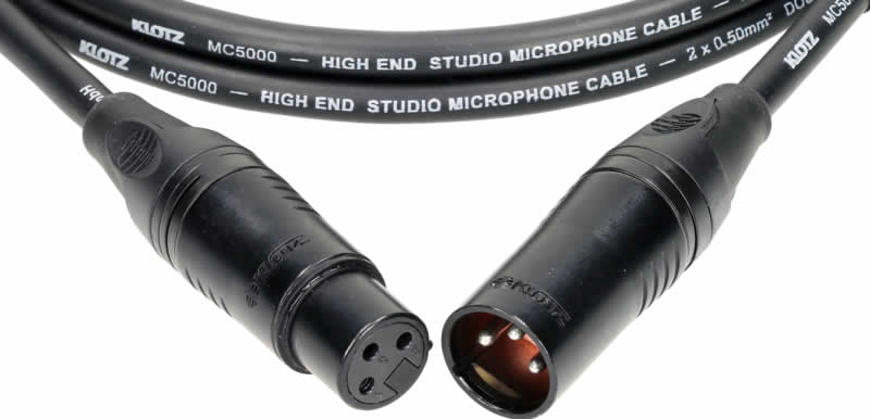 Câble micro XLR