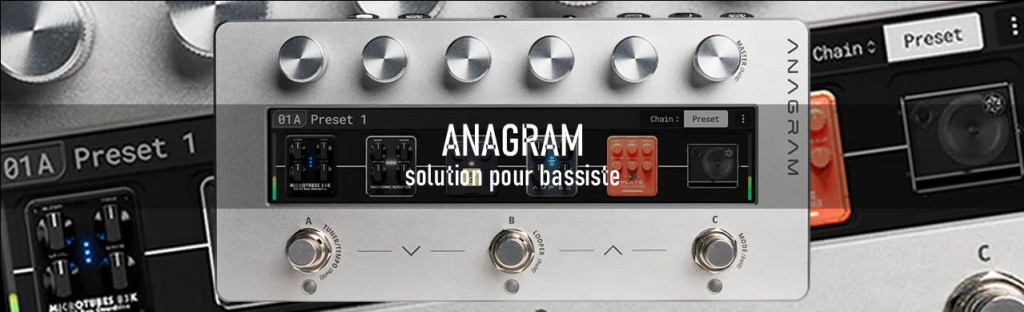 Darkglass Anagram : Le multi-effets ultime pour bassistes modernes