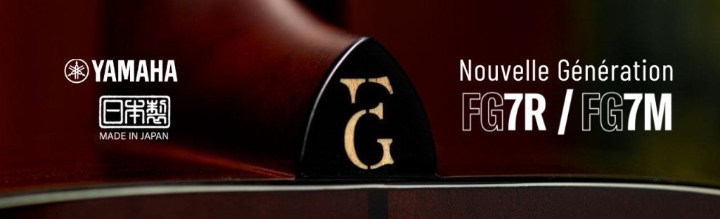 Yamaha FG7 : nouvelle série acoustique Made in Japan
