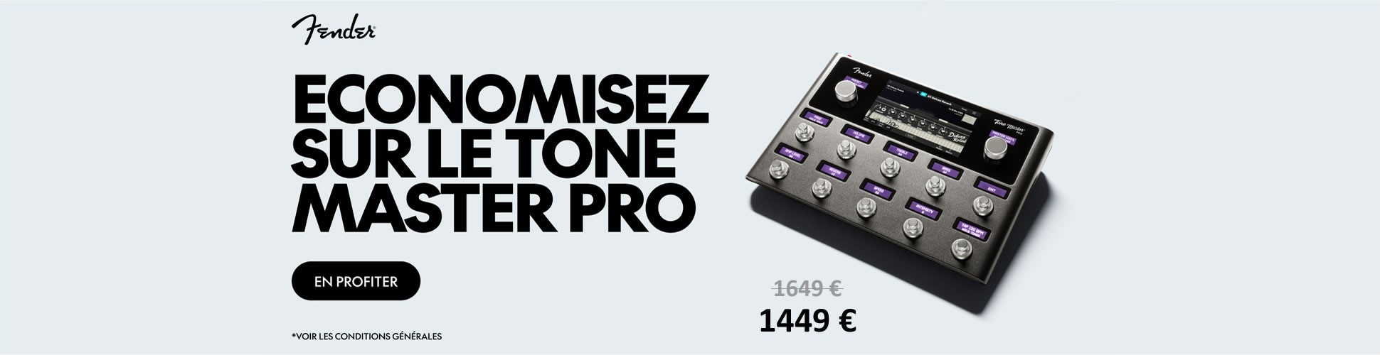 Fender Tone Master Pro Découvrez la Promo
