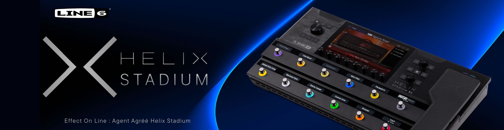 Découvrez le nouveau Line 6 Helix Stadium