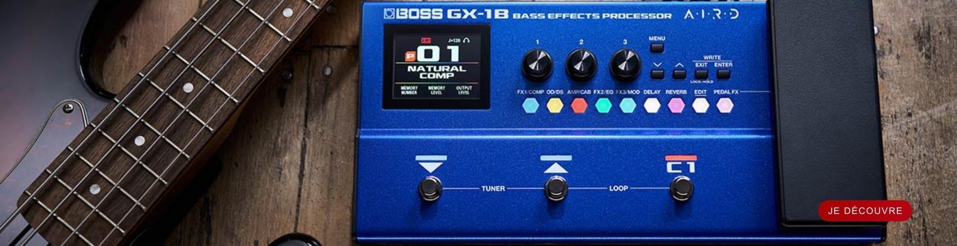 Découvrez le Boss GX-1B