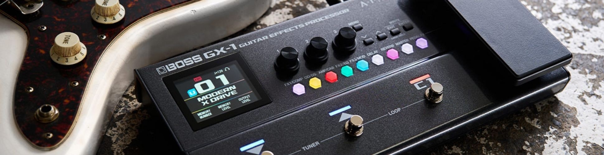 Découvrez le Boss GX-1